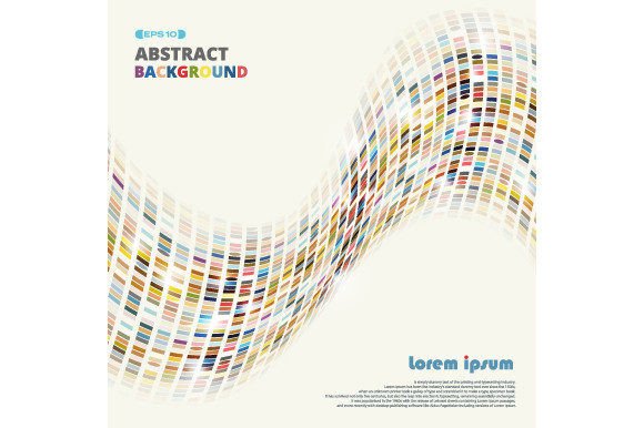 Download Abstract of Colorful Geometrical Pattern - Colorful Collection