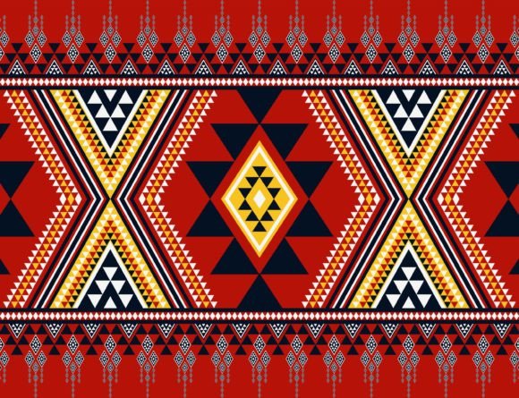 Download Aztec Traditional Colorful Pattern - Colorful pattern Collection