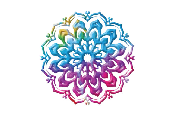 Download Tie Dye Colorful  Mandala Sublimation - Colorful Collection