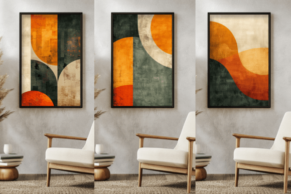 Download Abstract Prints Set, Geometry Art Prints - Art print Collection